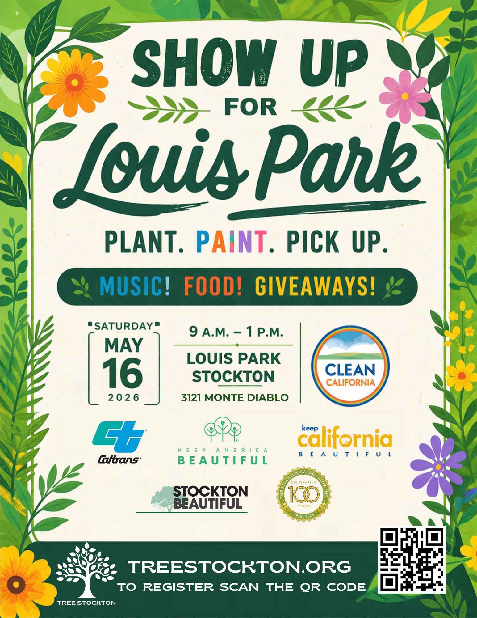Tree Stockton planting event